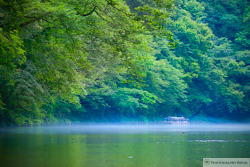 受賞作品（川霧を征く）