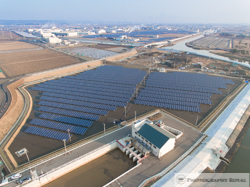大倉ダム（仙台市青葉区）
ラジコン空撮/仙台市 写真スタジオのロイヤル撮影の一例