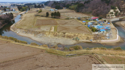 ラジコン空撮/仙台市 写真スタジオのロイヤル撮影の一例