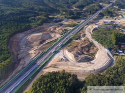 NEXCO東日本・盛岡IC（岩手県盛岡市）　ラジコン空撮/仙台市 写真スタジオのロイヤル撮影の一例