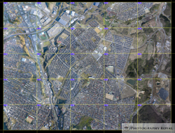 航空撮影・航空写真・垂直撮影・空撮の一例（パネル出力）