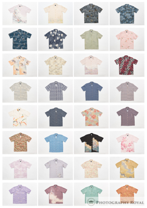 商品撮影の一例