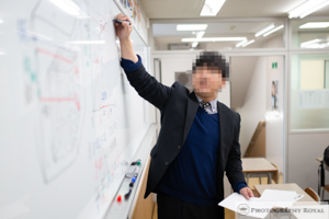 学習塾の写真撮影の一例