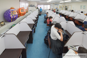 学習塾の写真撮影の一例